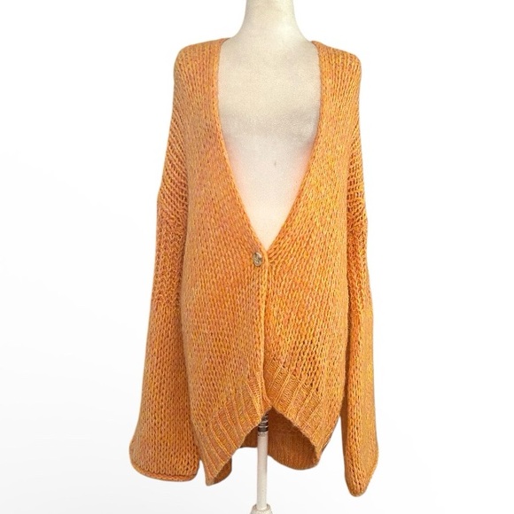 Free People Suger Candy Combo Hometown Cardigan Sweater - Picture 3 of 6